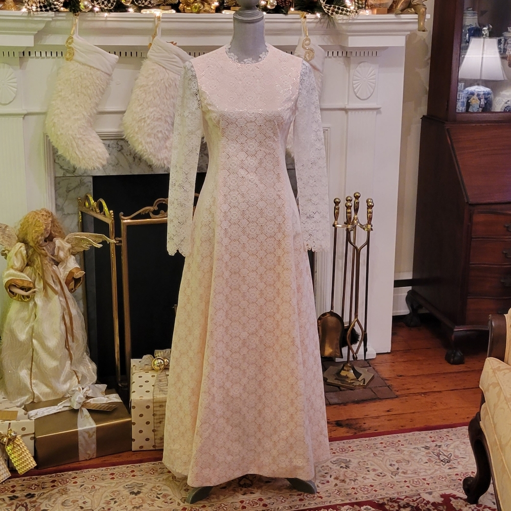 1950's 1960's Wedding Gown